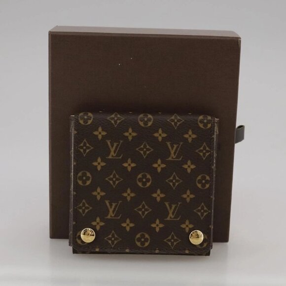 LOUIS VUITTON Monogram Jewelry case Jewelry Box LV Auth - Picture 1 of 16